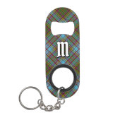 Clan Anderson Tartan Sleutelhanger Bottle Open Mini Flessenopener (Voorkant)