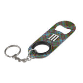 Clan Anderson Tartan Sleutelhanger Bottle Open Mini Flessenopener (Voorkant Gekanteld)