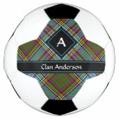 Clan Anderson Tartan Soccer Ball (Devant)