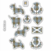 Clan Anderson Tartan Sticker (Voorkant)