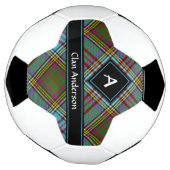 Clan Anderson Tartan Voetbal (Gedraaid)