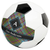 Clan Anderson Tartan Voetbal (Drie kwart)