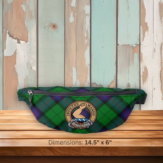 Clan Armstrong Crest sur Tartan