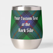 Clan Armstrong Crest sur Tartan (Arrière)