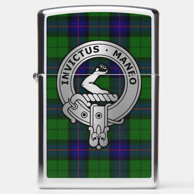 Clan Armstrong Crest & Tartan (Voorkant)