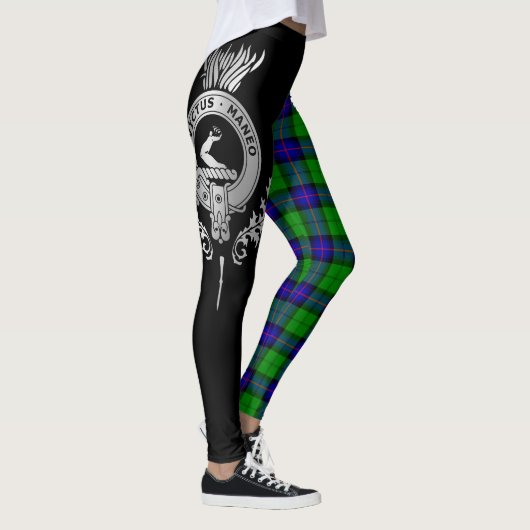 Clan Armstrong Crest & Tartan Leggings (Rechts)