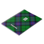 Clan Armstrong Notitieboek Tartan (Linkerzijde)