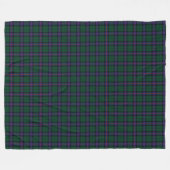 Clan Armstrong Scottish Tartan Pset Pattern Fleece Deken (Voorkant (Horizontaal))