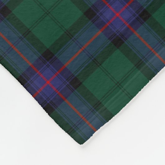 Clan Armstrong Scottish Tartan Pset Pattern Fleece Deken (Hoek)