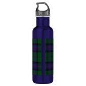Clan Armstrong Tartan & Crest Badge Waterfles (Achterkant)