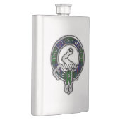Clan Armstrong Tartan Crest Flacon (Rechts)