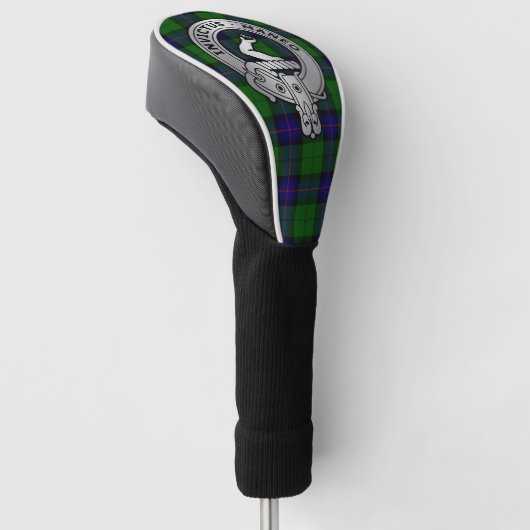 Clan Armstrong Tartan Crest Golfheadcover (Schuin)
