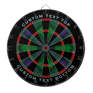 Clan Armstrong Tartan Dart Board Dartbord
