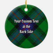 Clan Armstrong Tartan Keramisch Ornament (Achterkant)