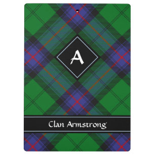 Clan Armstrong Tartan Klembord