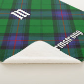 Clan Armstrong Tartan Sherpa Blanket Deken (3/4)