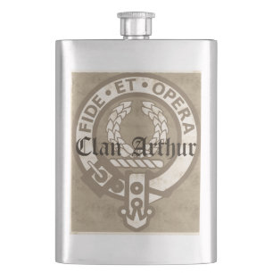 Clan Arthur Antiek Heupfles