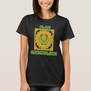 Clan Auchinleck Schotse Keltische distel T-shirt