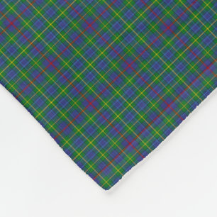 Clan Bailey Tartan Fleece Deken
