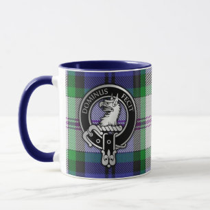 Clan Baird Crest & Dress Tartan Mok