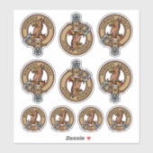 Clan Baird Crest Sticker Set (Vel)