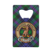 Clan Baird Crest sur Tartan (Devant)