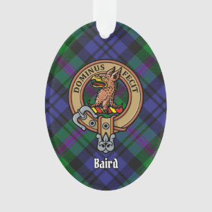 Clan Baird Crest sur Tartan