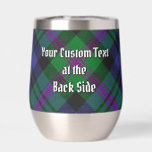 Clan Baird Crest sur Tartan (Arrière)