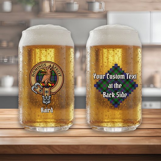 Clan Baird Crest sur Tartan