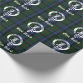 Clan Baird Crest Tartan Cadeaupapier (Hoek)