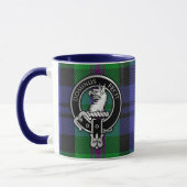 Clan Baird Crest & Tartan Mok (Links)