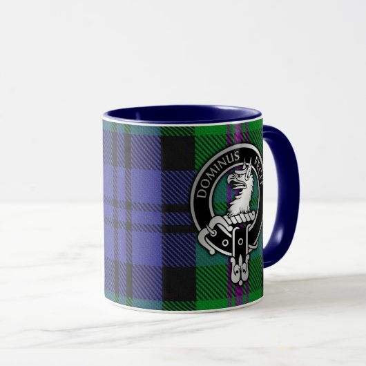 Clan Baird Crest & Tartan Mug (Devant droit)