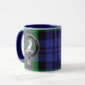 Clan Baird Crest & Tartan Mug (Devant gauche)