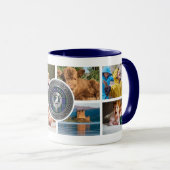Clan Baird Mug de famille personnalisée (Devant droit)