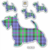 Clan Baird Scottie Sticker (Voorkant)