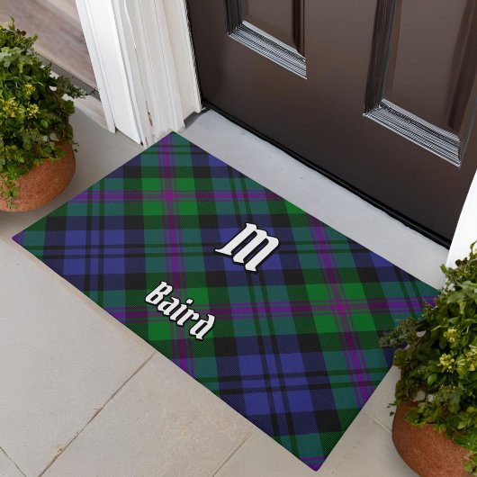 Clan Baird Tartan Deurmat