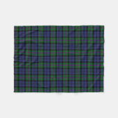 Clan Baird Tartan Fleece Deken (Voorkant (Horizontaal))
