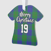 Clan Barclay Chasse Tartan Christmas Jersey (devant)