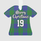 Clan Barclay Chasse Tartan Christmas Jersey (devant)