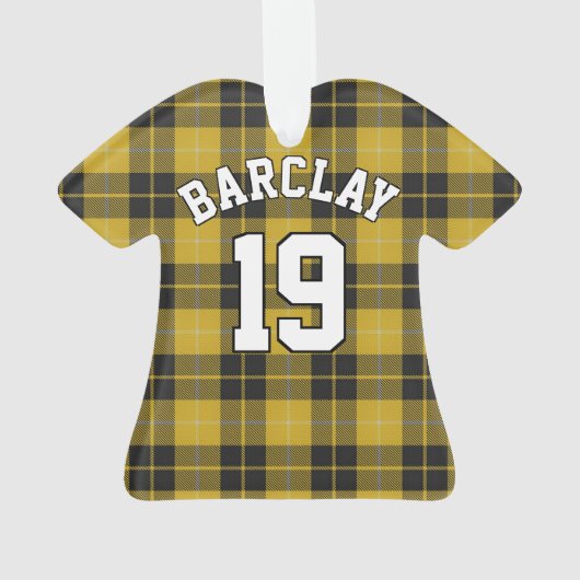 Clan Barclay Tartan Christmas Jersey (dos)