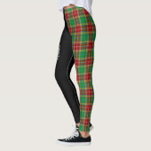 Clan Baxter Crest & Tartan Leggings (Links)