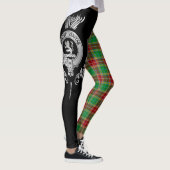 Clan Baxter Crest & Tartan Leggings (Rechts)