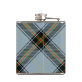 Clan Bell Crest boven Tartan Heupfles (Achterkant)