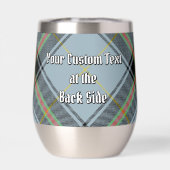 Clan Bell Crest sur Tartan (Arrière)