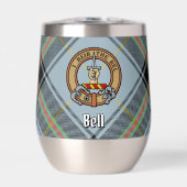 Clan Bell Crest sur Tartan (Avant)