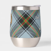 Clan Bell Crest sur Tartan (Gauche)