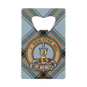 Clan Bell Crest sur Tartan (Devant)