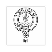 Clan Bell Crest Zelfinktende Stempel (Design)