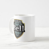 Clan Bell Dynastie écossaise Tartan Mugs tasses (Devant gauche)