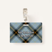 Clan Bell Tartan Badge (Achterkant met clip)